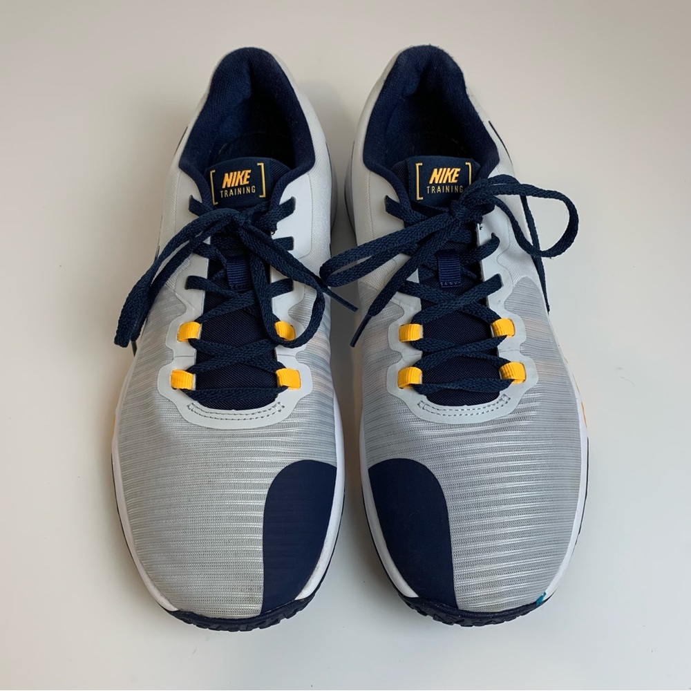 Nike Athletic Shoes - White and Navy